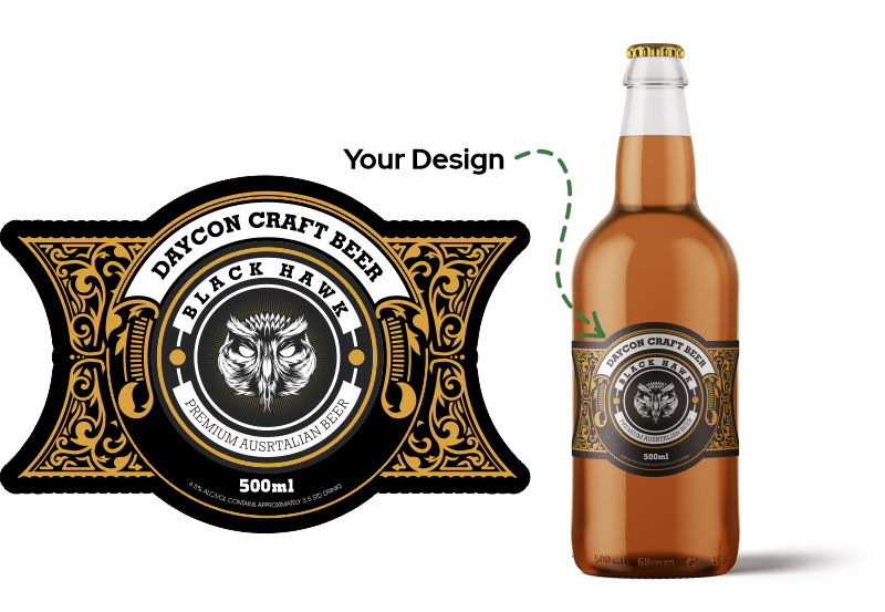 Custom Printed Beer Labels